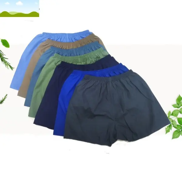 COMBO 5 Quần đùi Nam, đáy tam giác cho cho người trung niên.người lớn tuổi ,chất liệu mền mịn Cotton 5
