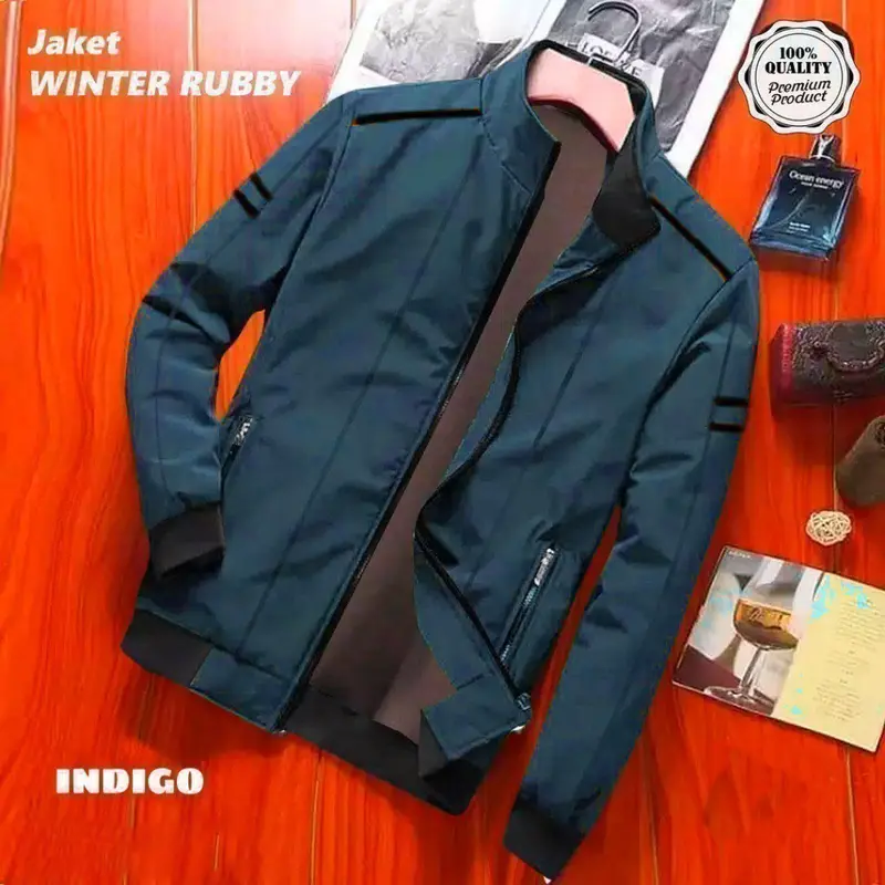 JAKET COWOK BOMBER BOLAK BALIK /JAKET PRIA TASLAN 2 IN 1 HARINGTON Casual Panjang 4