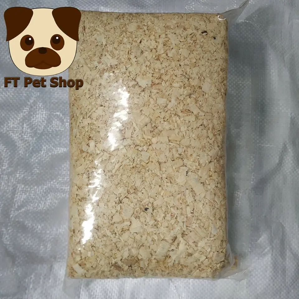 Mùn Cưa Lót Cho Hamster Thú Nhỏ Nén Khối 1Kg