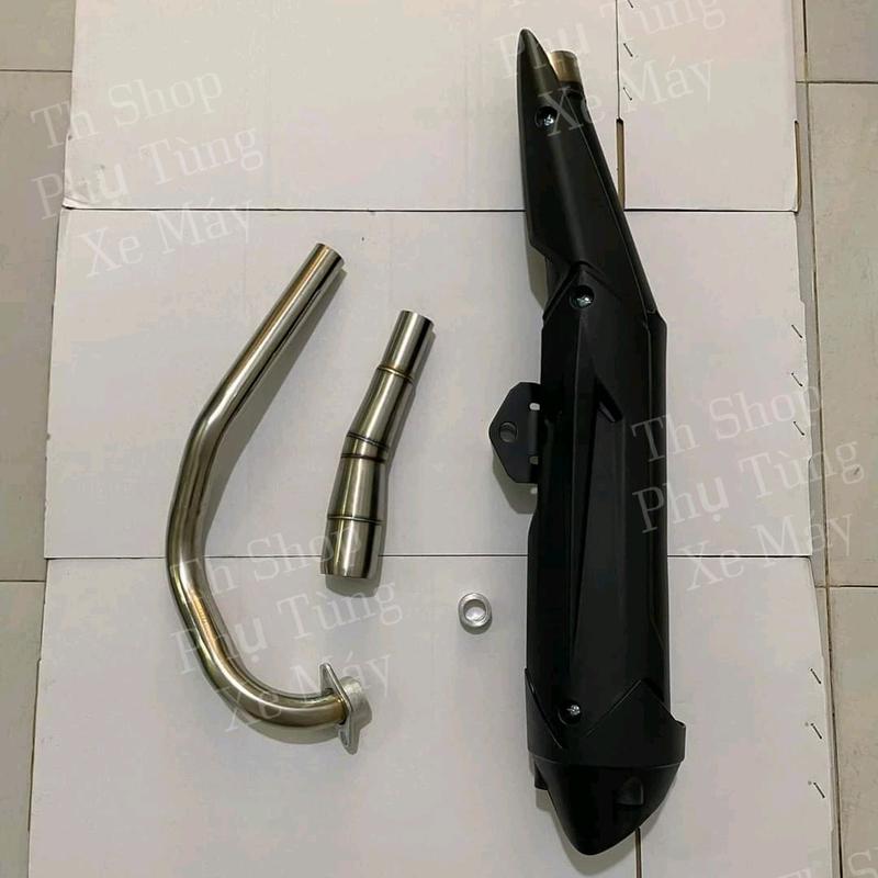 PÔ LC V6 móc ấm kèm CỔ TĂNG 2 KHÚC kèm tiêu GẮN CHO CÁC DÒNG XE EXCITER 2010 EXCITER WINNER SONIC RAIDER SATRIA (có lựa chọn vòng xe) phụ kiện