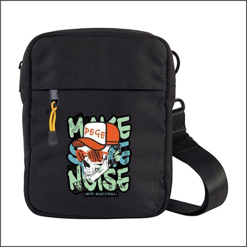RAGAS PROMO Promo Tas Selempang Bahu Pria Motif Sablon Distro PEGE - PG 8942 Gratis ongkir 2