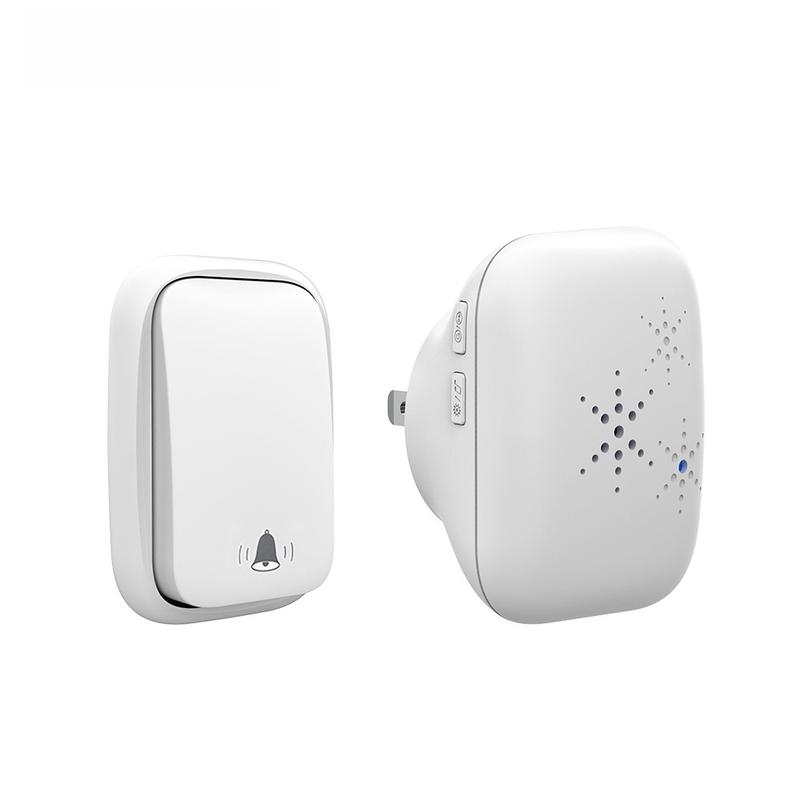 Wireless Doorbell for Home Use, Digital Music Ding Dong Doorbell, Elderly Call Device, Long Distance Self-Powered Remote Control 6