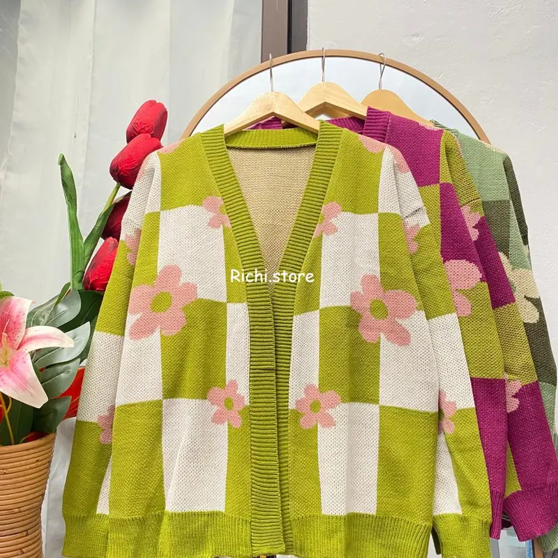 camelia outer rajut flowers terbaru 0