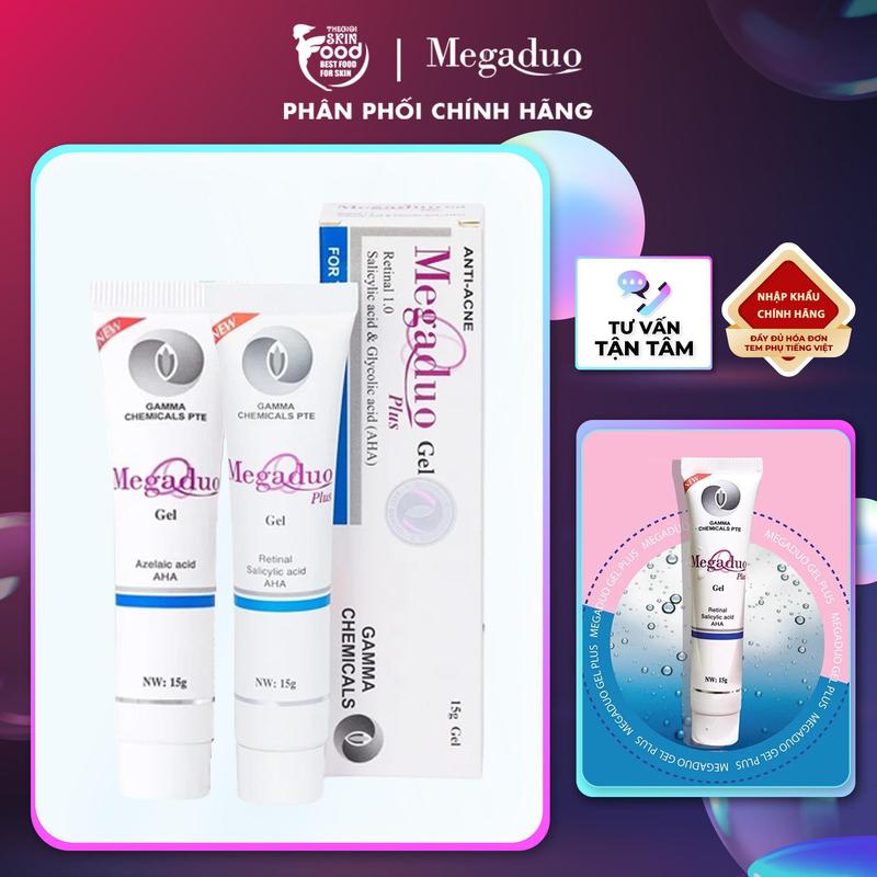 Gel Dưỡng Hỗ Trợ Cải Thiện Mụn Megaduo Anti-Acne Gel 15g Skincare