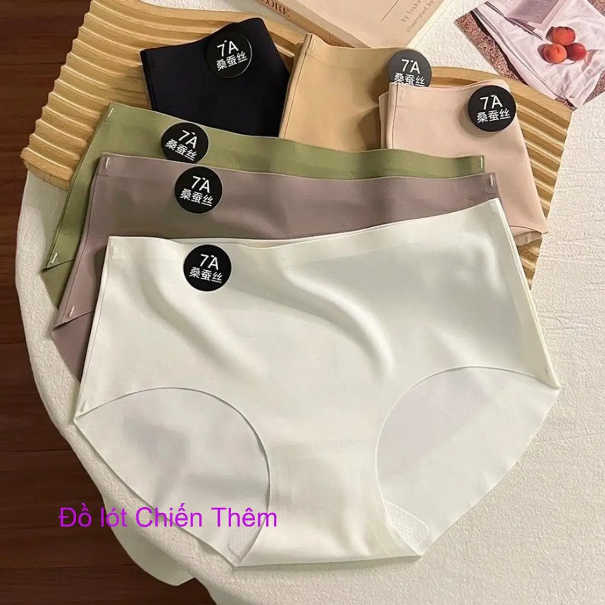 Combo 10 Quần Lót Su Không ĐƯờng May Cao Cấp Cho Nữ Siêu Mềm & Thoáng Khí, Thiết Kế Đặc Biệt Nâng Niu Làn Da 7A (vk ck Chiến Thêm bán)