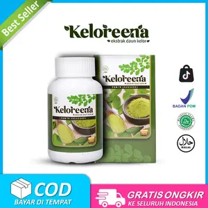 Keloreena 50 & 100 Kapsul Suplemen Herbal Buah Zakar Bengkak Sebelah Varikokel dan ISK Sering Buang Air Kecil atau Kencing Tidak Tuntas Untuk Kesuburan Pria & Sperma Lelaki Dari Ekstrak Daun Kelor 100% BPOM Anak Dewasa Kualitas Terbaik Halal Best Seller
