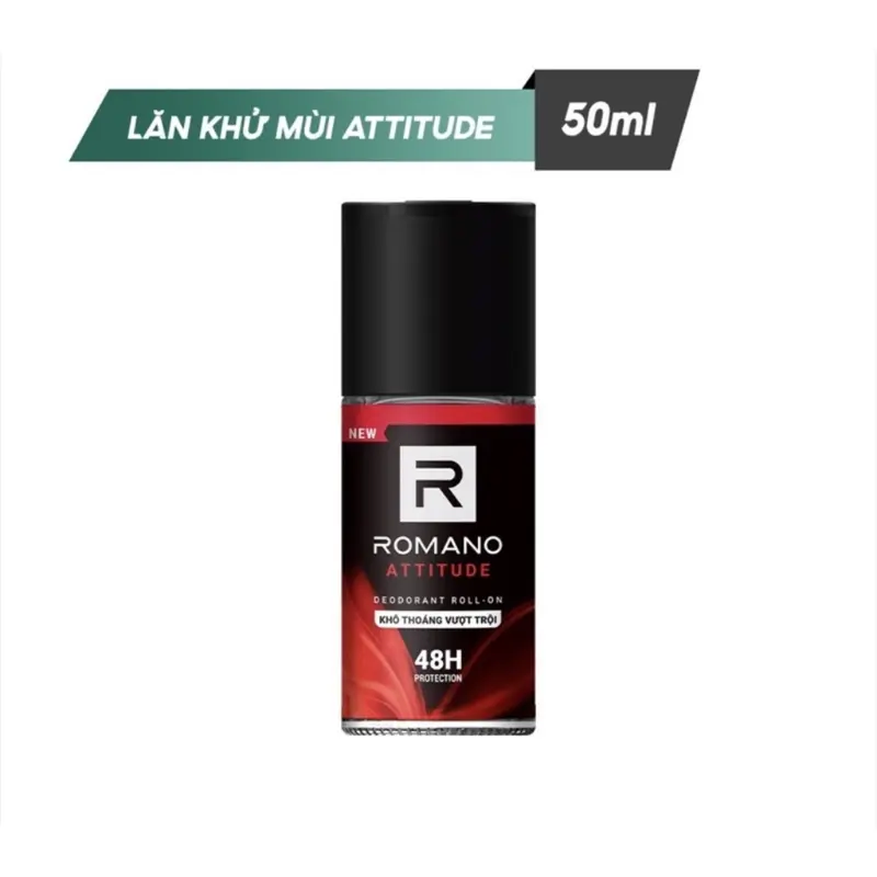 Lăn Khử Mùi ROMANO Hương Nước Hoa 50ml 1