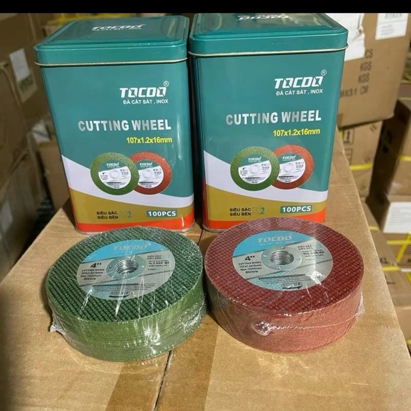 Đá cắt sắt - inox TOCDO 1 tấc xịn giá dùng thử