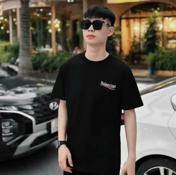 Áo Phông Unisex Balan Họa Tiết Sắc Nét Mềm Mịn - Menswear 3