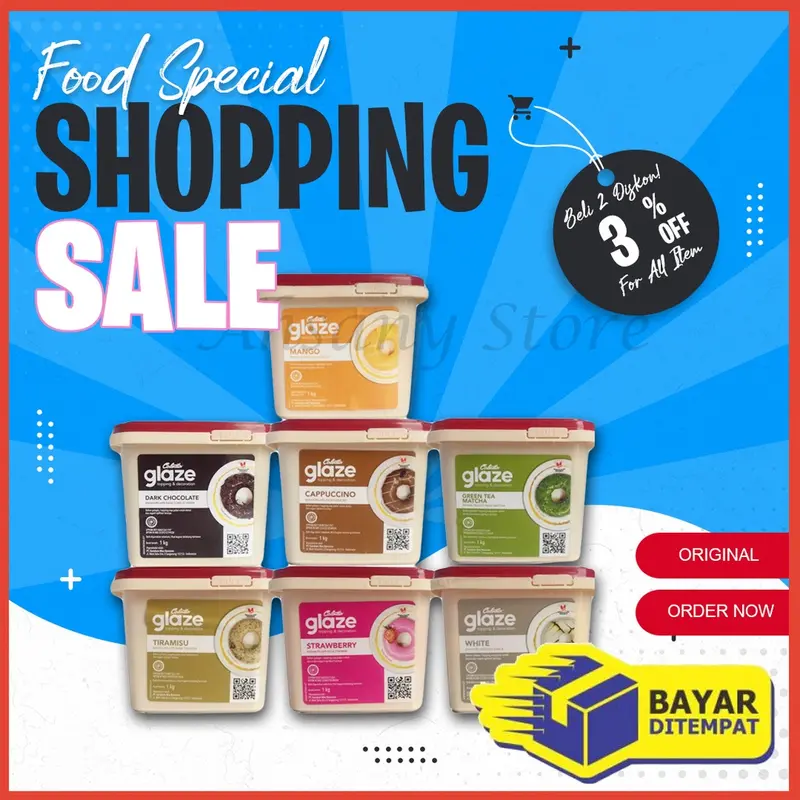 Kalimantan Colatta Dip Glaze coklat Varian Rasa 1kg 0