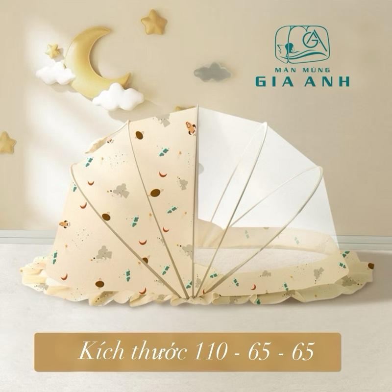 Mẫu 2025 Màn chụp chống muỗi cho bé sơ sinh - Mùng chụp gấp gọn cho bé từ 1 - 3T. Xưởng Màn Gia Anh