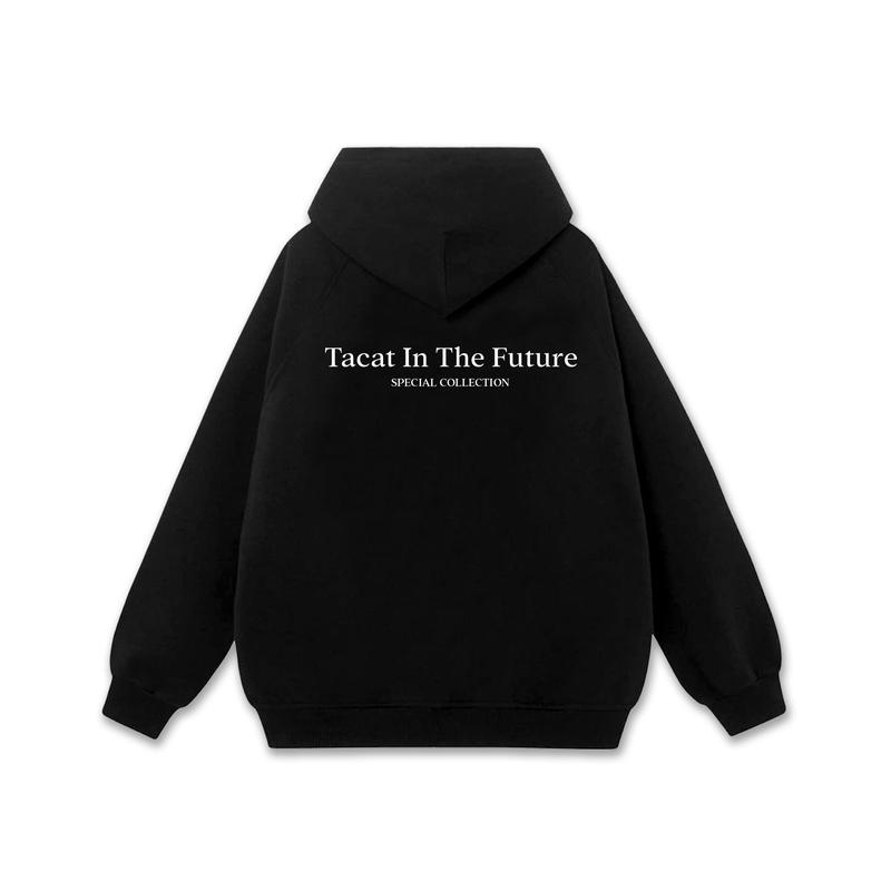 Áo Hoodie Nỉ B9-TACAT In The Future  Localbrand Menswear Nam Top Đen Dài Tay 7