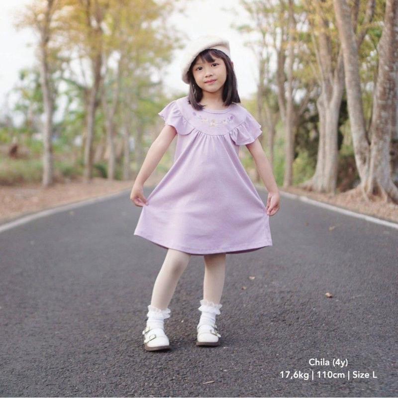 Amber Dress / Dress Anak Perempuan Usia 1 2 3 4 5 Tahun 1