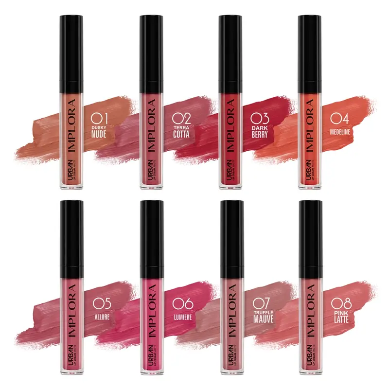 MURAH - IMPLORA LIP CREAM Matte Bibir Lipstick Gloss Lipstik Kosmetik Mempercantik 2