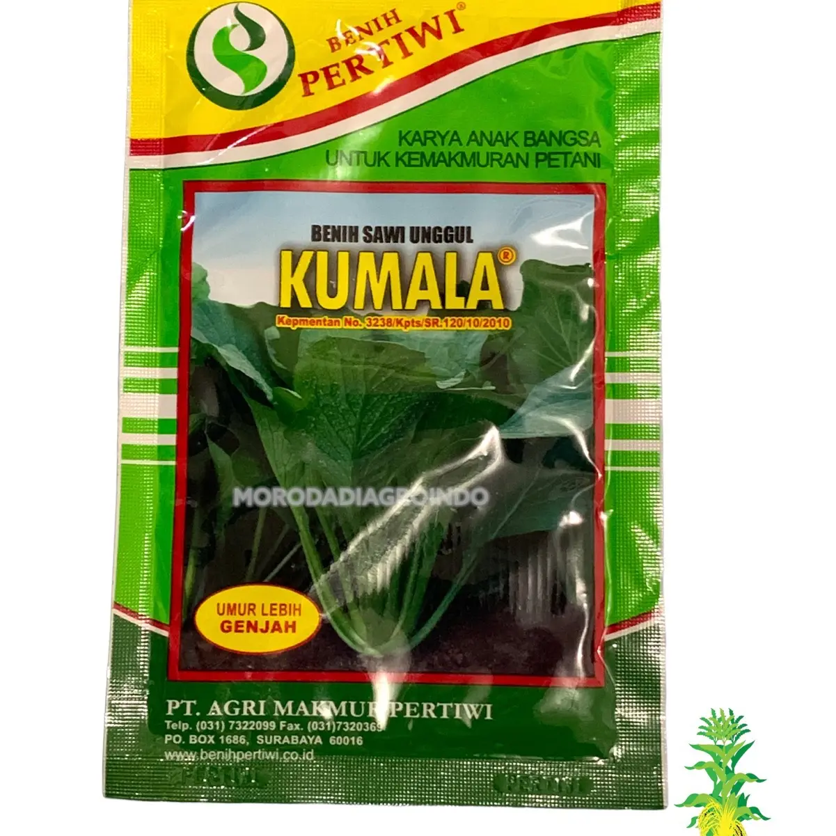 Benih/bibit unggul sawi caisim KUMALA 25 gram by pertiwi