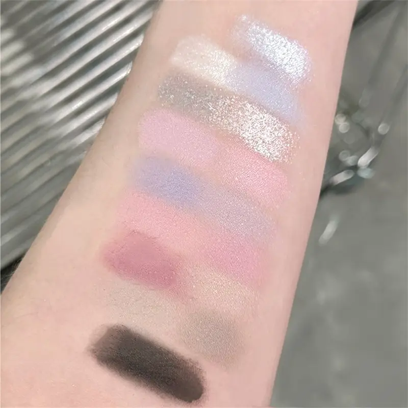 Bảng Phấn Mắt, 16 Màu, Lì, Lung Linh, Sáng Bóng, Không Thấm Nước, Mịn, Sắc Tố Cao, Trang Điểm Mắt 3