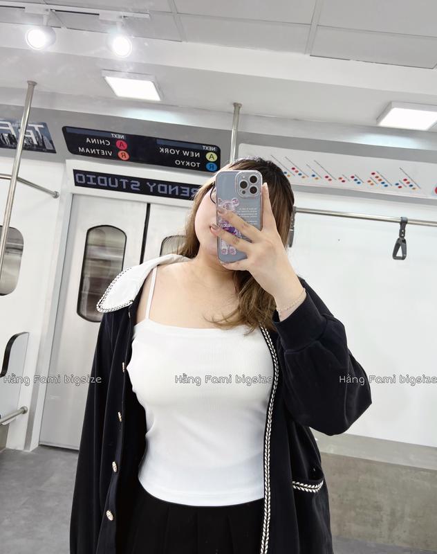(A448) Áo dây bigsize [ Hằng Fami bigsize] 2