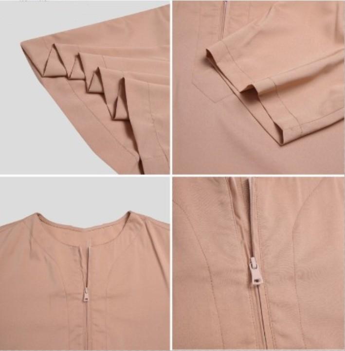 Product Introduction of Áo Sơ Mi Nam, Phong Cách Trung Đông Hồi Giáo, Phong Cách Dubai Malaysia, Có Khóa Kéo, Áo Choàng Hồi Giáo, Bán Chạy, Hàng Mới Về, 2024 7