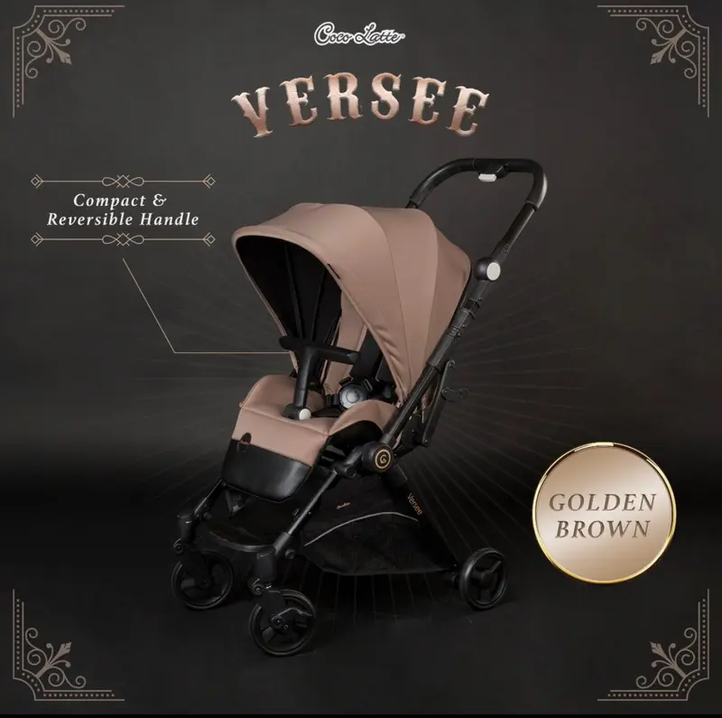 COCOLATTE Versee Reversible Compact Stroller 3