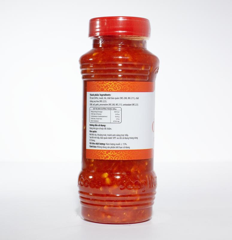 Ớt Tươi Xay Sông Hương Foods Hũ 200g - Ăn kèm bún, phở, mì tôm, bánh tráng, pha nước mắm, sốt Gia Vị Cay Chua 3