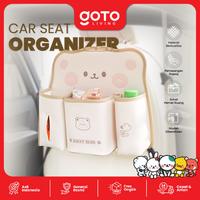 Gambar Goto [COD] Vilo Car Seat Organizer Leather Tas Jok Kulit Mobil Multifungsi - CS01 LUCKY BEAR dari Goto Living Kota Tangerang 1 Tokopedia