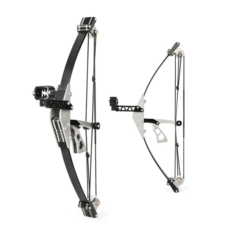 Mini Compound Bow, Handheld Triangle Sliding Rail Bow, Indoor & Outdoor Movement Shooting Training Bow, Leisure & Outdoor Recreation Equipment 3