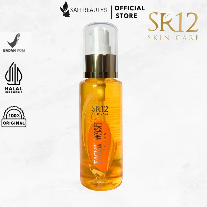 Facial Wash Bulus SR12 100 ml Sabun Cair 1