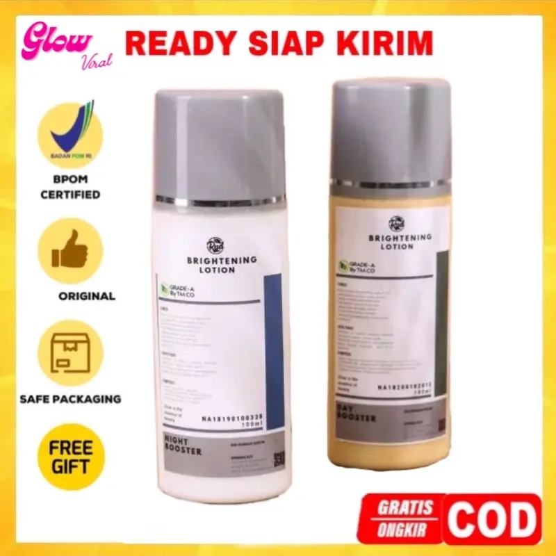 TMCO PAKET LOTION BOOSTER PAGI DAN MALAM GRADE A 0