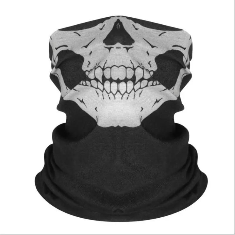 Product Introduction of New Scarf Skull Men Balaclava Windproof Breathable Ski Mask Cover Face Cycling Caps 11