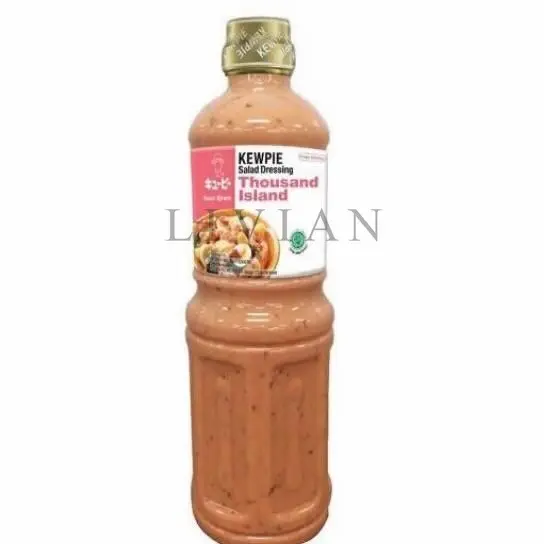 lg Kewpie THOUSAND ISLAND 1 Liter Salad Dressing Saus Siram 1 L