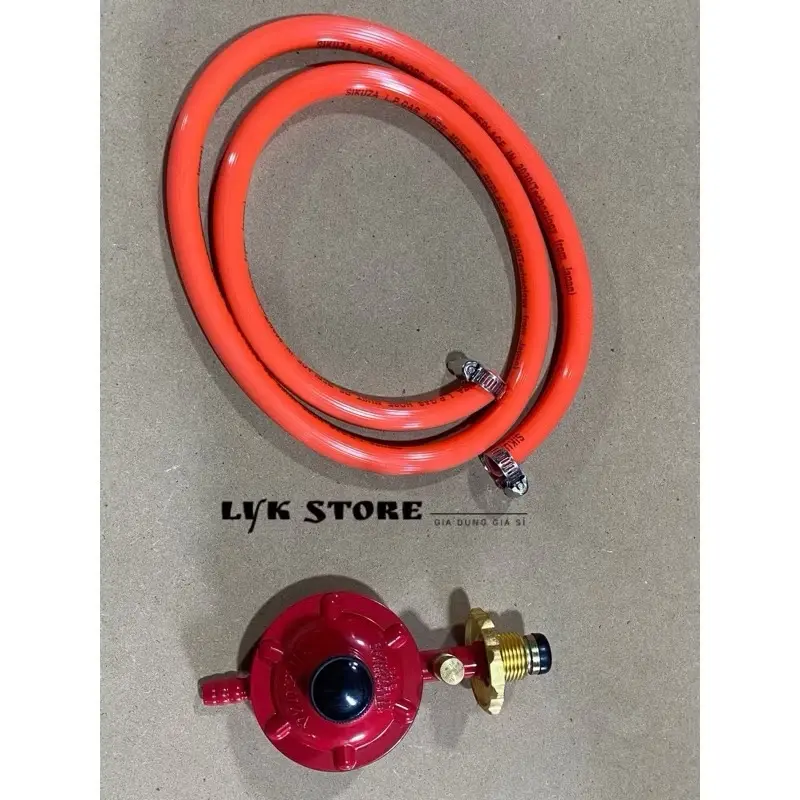 VAN ĐIỀU ÁP NGẮT GA.S TỰ ĐỘNG + DÂY DẪN GA.S  (KÈM 2 CỔ DÊ)