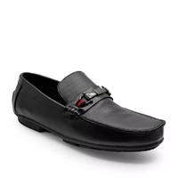 Gambar Marelli Sepatu Moccasin Loafer Pria Slip On Leather Black - MN 123 - 38 dari Marelli shoes Indonesia Kab. Bekasi 2 Tokopedia
