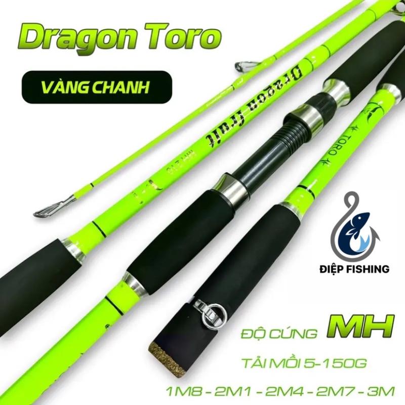  Cần Câu 2 Khúc DRAGON FRUIT Siêu Trâu Bò Của NSX TORO Bắt Cá Fishing Đi Câu Câu Cá Lure cầnlure cancaulure 