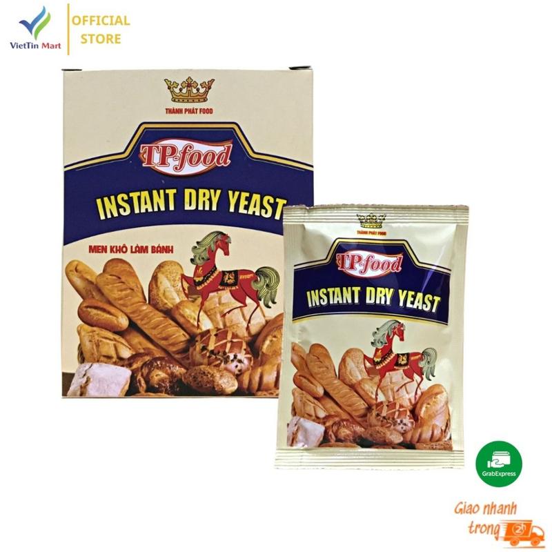 1 Gói Men Bột Nở INSTANT MAURI Làm Nở Bánh Mì Bánh Bò Pizza 12g gói