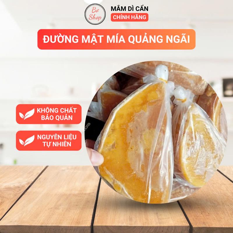 ĐƯỜNG MẬT MÍA ( ĐƯỜNG CỤC , ĐƯỜNG MUỖNG) - ĐẶC SẢN QUẢNG NGÃI - TRỌNG LƯỢNG 1KG siêu ngon sugar cane