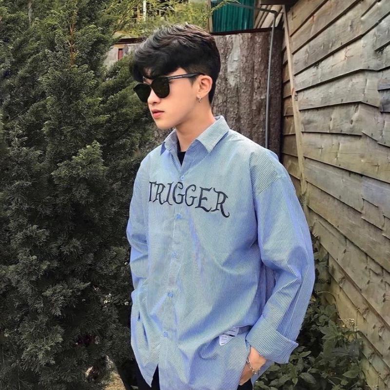 Áo sơ mi sọc TRIGGER CLUB - Best seller