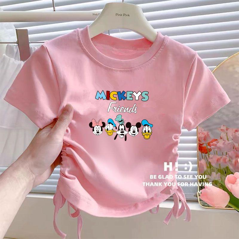 Product Introduction of Áo Phông ngắn Tay Áo, Cho Bé Gái Trẻ Trung Và Nhỏ Hàng Mới Về Mùa Hè, Áo Phong Cách Công Chúa Thường Ngày Cho Em Bé Và Trẻ Em, Tay Lửng Dây Rút, Thời Trang 19