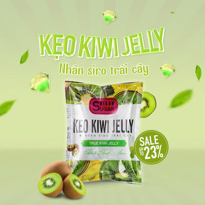Kẹo dẻo mềm kim cương có nhân sốt trái cây thơm ngon bổ dưỡng gói 150g 7 vị  Ăn Vặt keo du 5