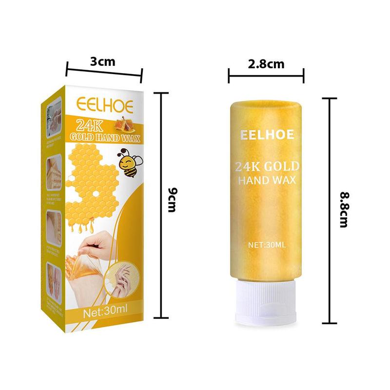 24K Honey Hand Care Masks Exfoliating Calluses Soothe Moisturizing Hand Mask 8