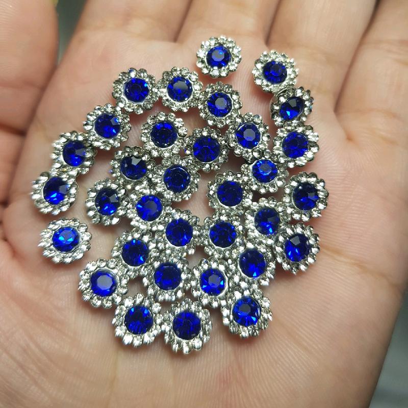 cangkang bunga ukuran 8mm isi 100 & 45bji / payet cangkang matahari 2