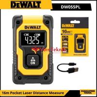 Gambar DEWALT DW055PL Meteran Laser Mini 16m Pocket Laser Distance Measure DW 055 dari Vins Teknik Bekasi Kota Bekasi 2 Tokopedia