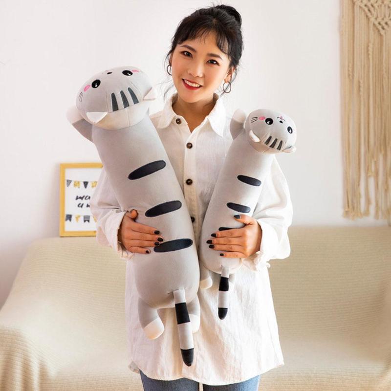 Giant Size Sleepping Long Pillow Cushion Cat Plush Koala Popular Gifts Panda Stuffed Birthday I1E7 4