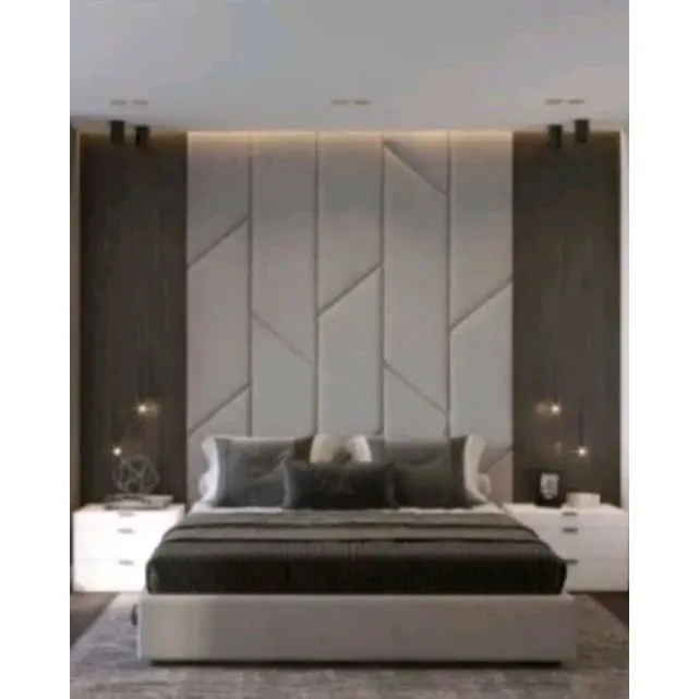 Headboard kmar tempat tidur hotel - headboard custom premium - headboard kepala kasur - hiasan estetik dinding kamar Furniture 0