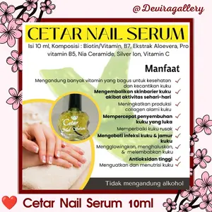 Cetar Nail Serum | Serum Kuku kering perawatan