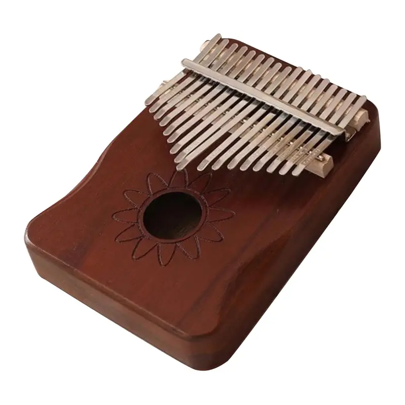 Đàn Piano Ngón Tay Cái Mbira Châu Phi, Nhạc Cụ Piano Màu Trơn Cho Trẻ Em, Nam Và Nữ, Đồ Chơi Âm Nhạc Giáo Dục Cho Trẻ Em, Có Hướng Dẫn 7
