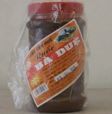Mấm ruốc Bà Duệ nấu bún bò chưng thịt hủ 400g-Đạc sản huế