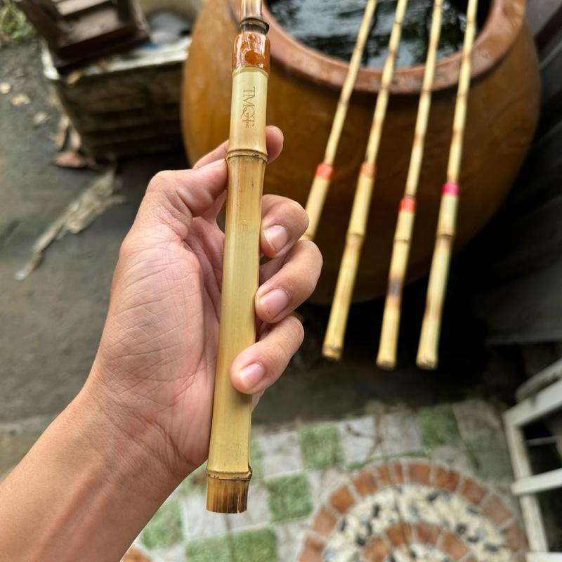  Cần câu trúc cần câu nhấp cá rô đồng TMQT cán thường 