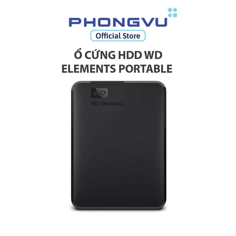 Ổ cứng HDD WD Elements Portable 2TB 2.5" 3.0 (WDBU6Y0020BBK-WESN)