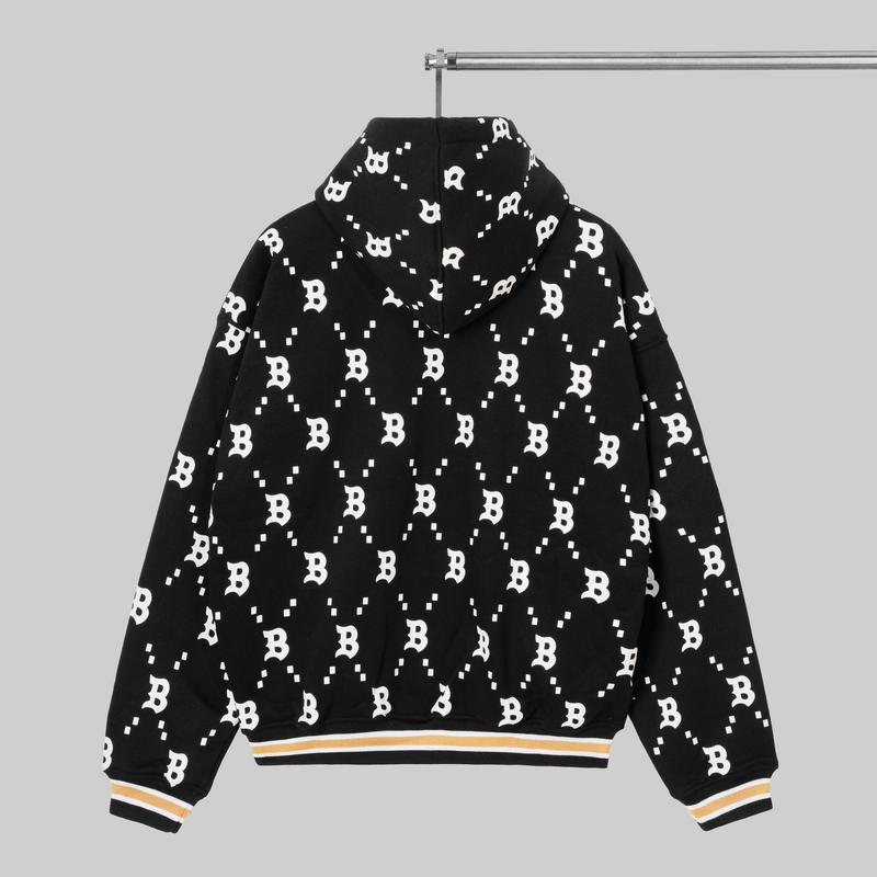 Áo Hoodie Boxy THE BAD GOD STRIPED - Menswear A00018 Tay Dài Lót Bông Có Túi 5