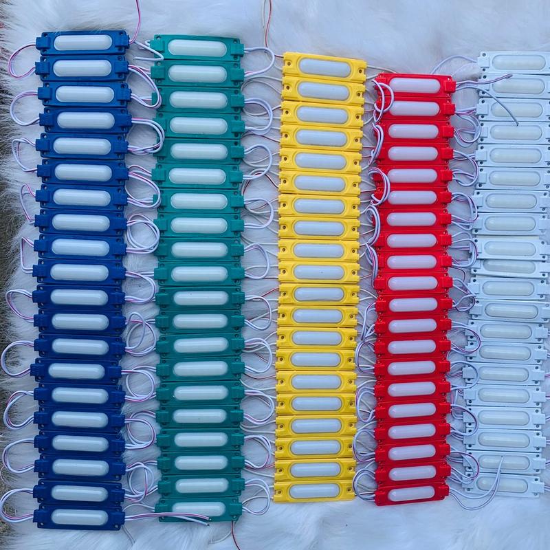 Combo 10 Đèn hắt sáng galang và gầm xe 24v và 12v dẹp